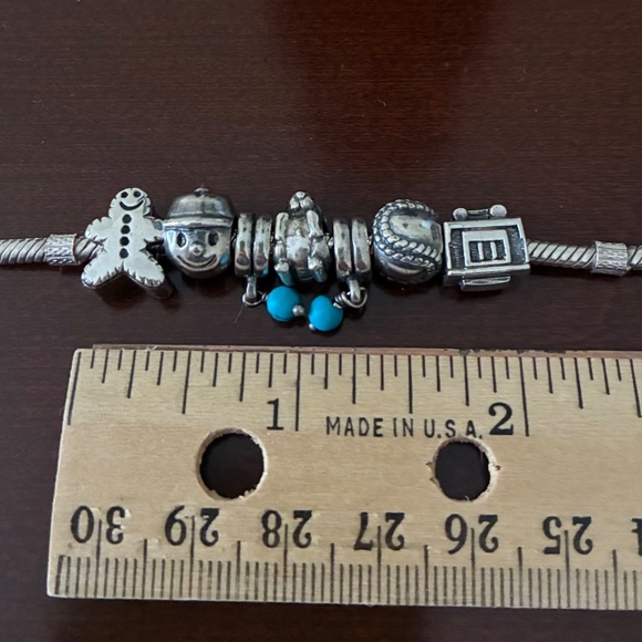 Chamilia 925 Sterling Silver Charm Bracelet - Picture 5 of 7